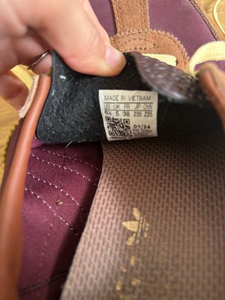 Adidas Bambas Talla 38