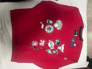 Sudadera Hollister NBA Talla L Roja