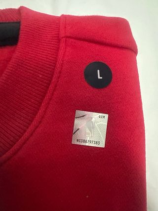 Sudadera Hollister NBA Talla L Roja