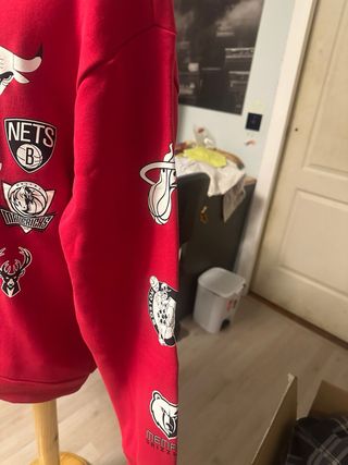 Sudadera Hollister NBA Talla L Roja