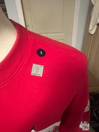 Sudadera Hollister NBA Talla L Roja