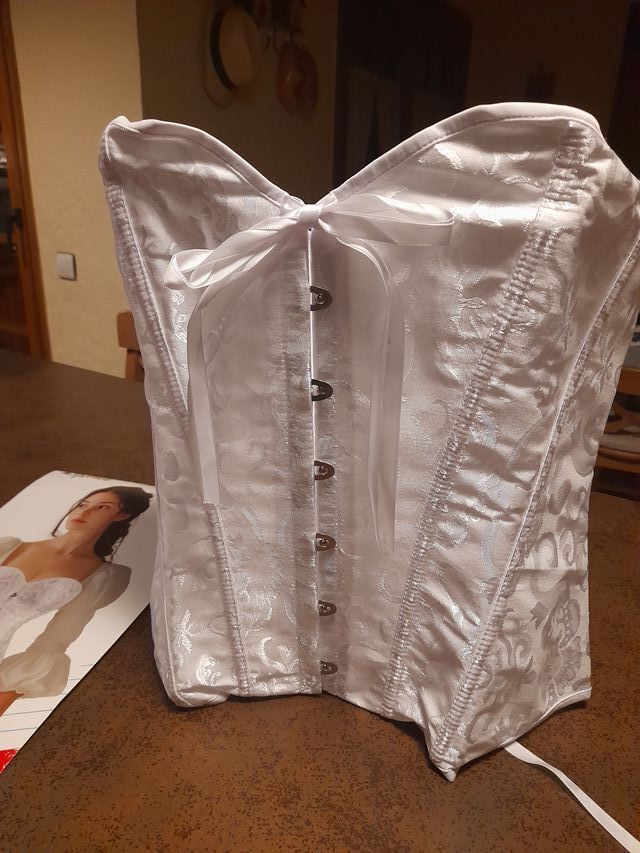 Corsé Ysmad Blanco Talla L-XL