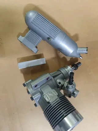 Motor RC ASP 108 - Rodaje