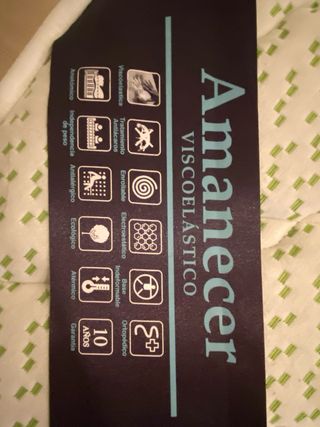 Colchón Viscoelástico 150x190