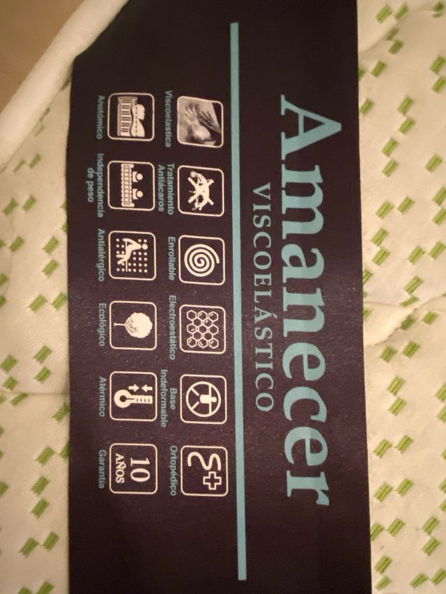 Colchón Viscoelástico 150x190