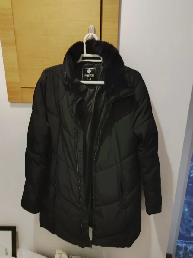 Plumífero Tex mujer talla L cuello pelo