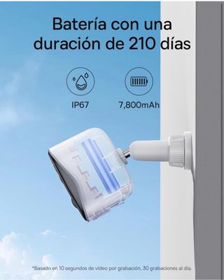 Baseus 2 Cámaras de Seguridad Inalámbricas