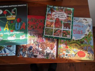 Conjunto de livros "mini-sabichão"