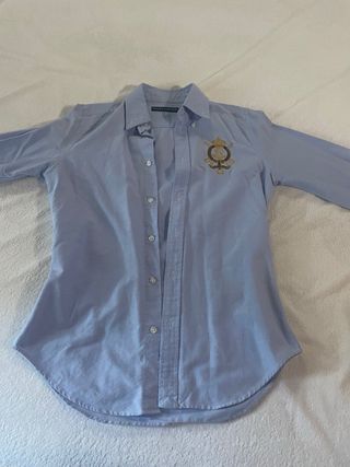 Camisa de vestir azul