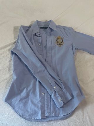 Camisa de vestir azul