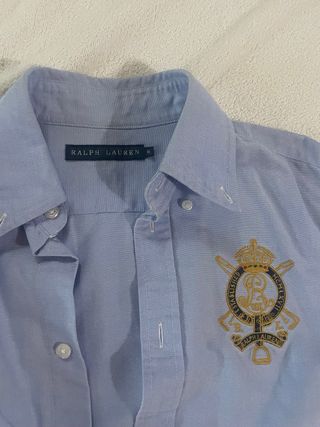 Camisa de vestir azul