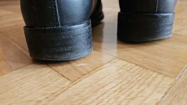 Botas Valverde del Camino Negras Cuero