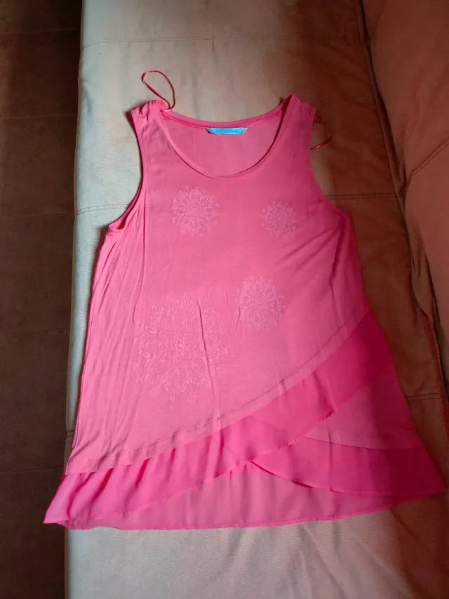 Lote Camisetas multicolor con estampado floral