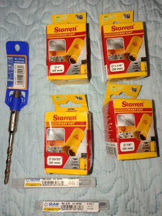 Coronas Starrett Machos de roscar Izar Brocas HSS