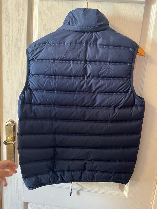 Chaleco acolchado Mango azul