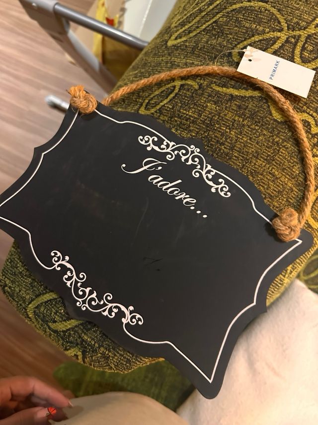 pizarra ideal para boda