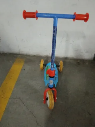 Patinete Patrulla Canina 3 Ruedas