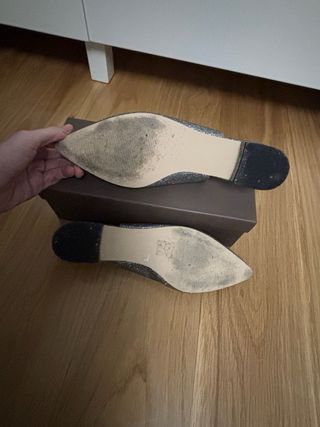 Bailarina Zendra Plateada Talla 39