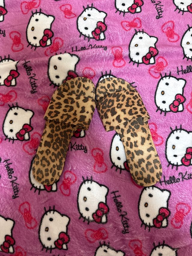 Chanclas leopardo
