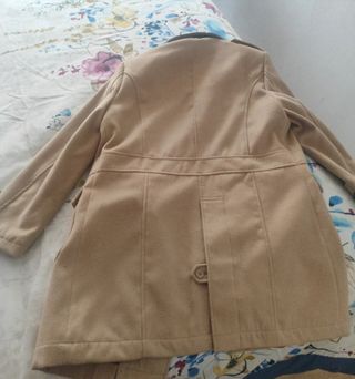 Abrigo Fórmula Joven Mujer Talla 50 Beige/Marrón