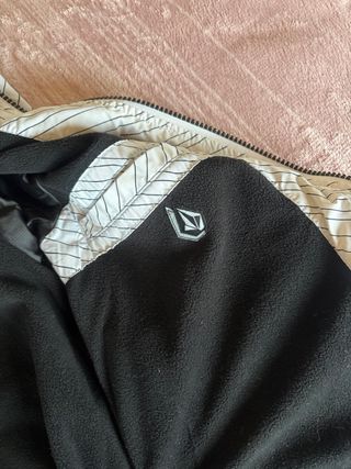 Chaqueta Volcom Rayas Blanco y Negro
