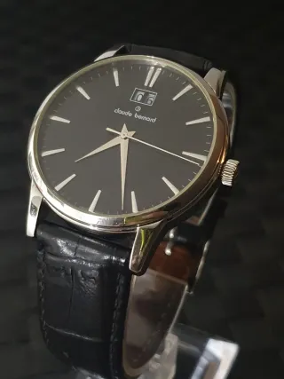 Reloj Claude Bernard Negro/Plata