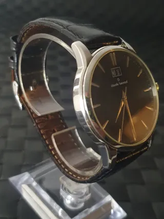 Reloj Claude Bernard Negro/Plata