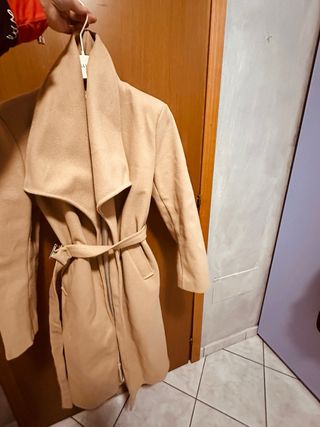 Cappotto donna beige