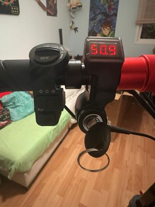 Patín Eléctrico Freeboy J01 Negro/Rojo Nuevo