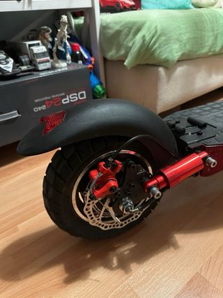 Patín Eléctrico Freeboy J01 Negro/Rojo Nuevo