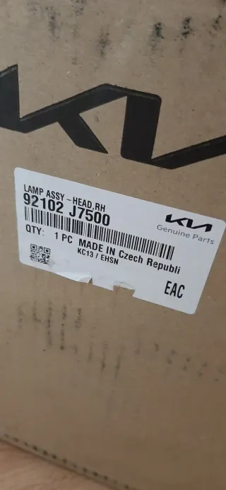 Faro Delantero Kia Ceed