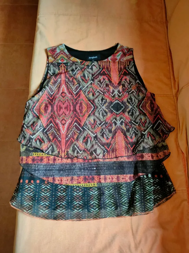 Lote Camisetas Desigual Talla S Multicolor