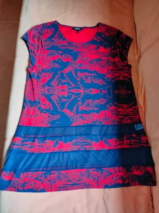 Lote Camisetas Desigual Talla S Multicolor