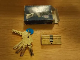 Cilindro Seguridad Tesa T60 + 5 Llaves