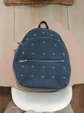 Mochila vaquera con estrellas