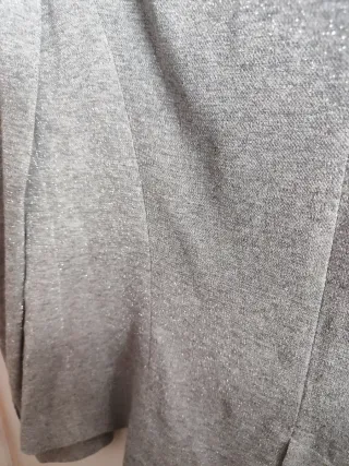 Americana Zara gris brillante