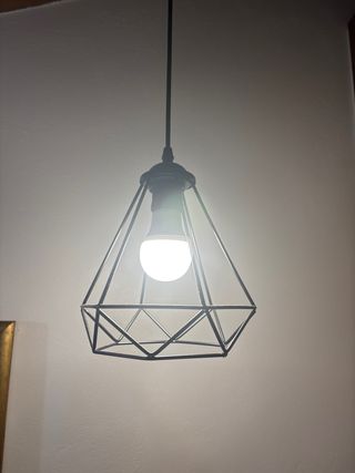 Dos Lámpara de techo colgante moderna