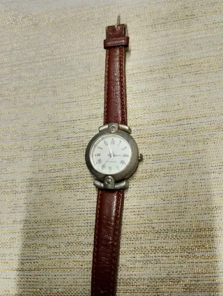 Reloj Duende Mujer Marrón/Plata