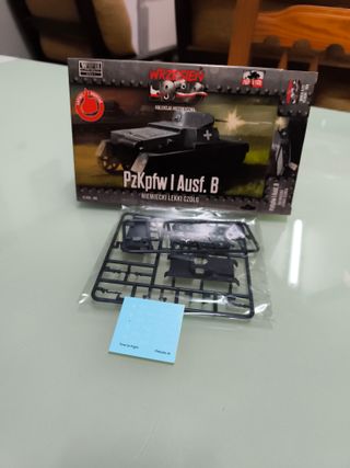 Maqueta Tanque PzKpfw I Ausf. B 1:72