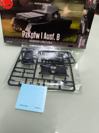 Maqueta Tanque PzKpfw I Ausf. B 1:72