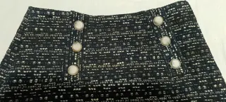 Falda Trucco Negra Talla 40