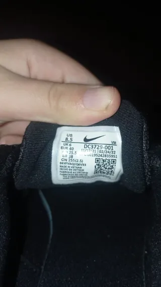 Zapatillas Nike Running Negras