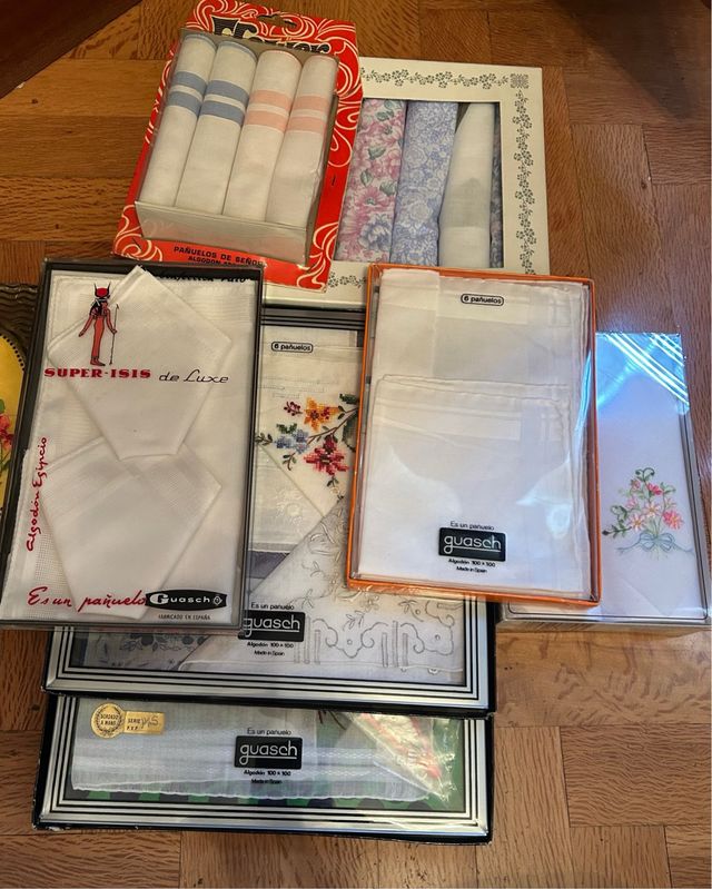 Lote Pañuelos Algodón Guasch