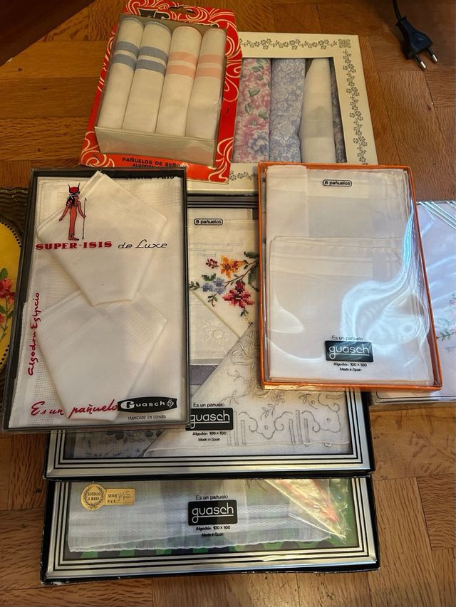 Lote Pañuelos Algodón Guasch