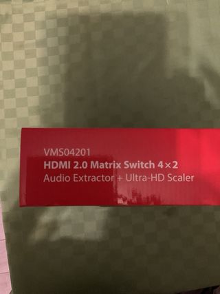 FeinTech VMS04201 HDMI 2.0 Switch 4x2