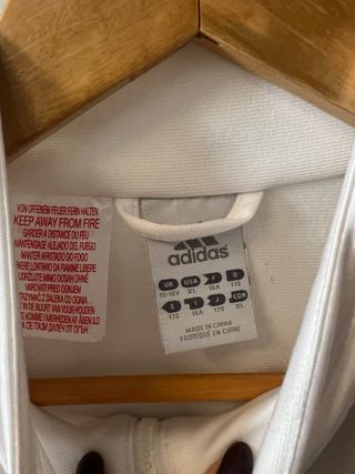 Chaqueta Adidas Real Madrid Blanca