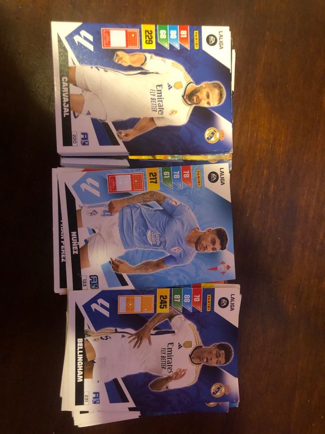 3 Barajas Cartas Futbol 2023-24 Especiales