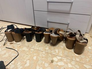 Lote 4 pares zapatos mujer talla 37