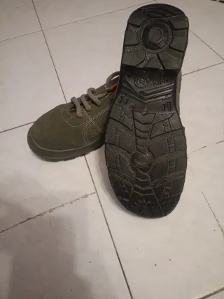 Zapatos de seguridad verde oliva Talla 43