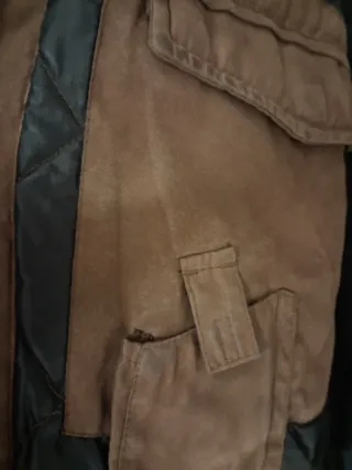 Chaquetón de invierno marrón